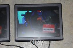Elo TouchSystems ET1515L LCD Touch Screen Monitor Lot of 2 VGA Serial USB POS
