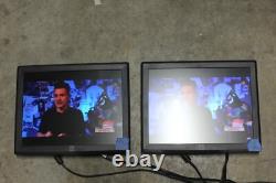 Elo TouchSystems ET1515L LCD Touch Screen Monitor Lot of 2 VGA Serial USB POS