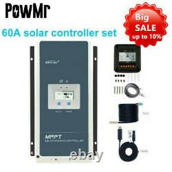 Epever 60A MPPT Solar Panel Controller 12V-48V Battery Regulator PV150V MT50 AU