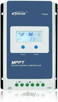 Epever MPPT Solar Charge Controller Tracer AN Power Regulator 12V/24V PV 100V