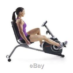 Exercise Bike Adjustable Seat Multi-Level Resistance Workout from Home New Gym