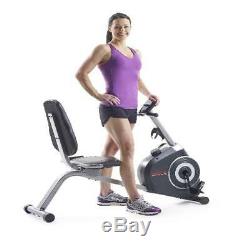 Exercise Bike Adjustable Seat Multi-Level Resistance Workout from Home New Gym