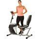 Exercise Bike Fitness Reality R4000 Recumbent with Workout Goal Setting Computer