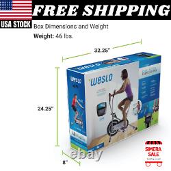 Exercise Fitness Cross Cycle Upright Bicycle Indoor Workout Home Gym Training