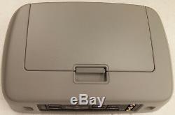 Expedition overhead video rear entertainment system. DVD LCD display screen. Gray