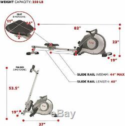 Fitness Magnetic Tension System Rower Rowing Machine NEW