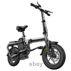 Folding 14 Electric Bicycle 350W Mountain e-City Bike ebike 95% Pre-assembled