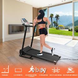 Folding Electric Power Treadmill Motorized Walking Fitness Machine Running Home