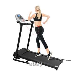 Folding Electric Power Treadmill Motorized Walking Fitness Machine Running Home