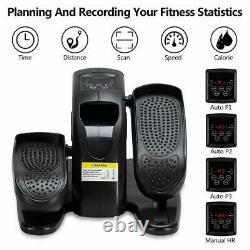 Foot Pedal Exerciser Elliptical Machine Cycle Fitness Digital Cycle Bike Trainer