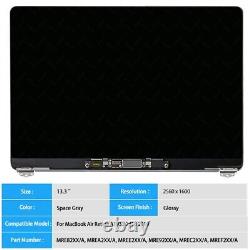 For 13MacBook Air Retina A1932 2018 MRE82LL/A Retina LCD Screen Full Assembly