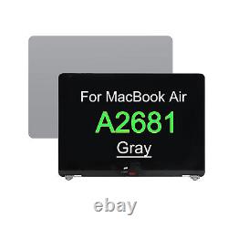 For MacBook Air A2681 2022 M2 LCD Screen Display Replacement Assembly EMC4074