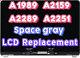 For MacBook Pro 13 A2289 2020 EMC 3456 Grey Retina LCD Screen Display Assembly