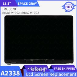 For MacBook Pro 13 A2338 2020 LCD Screen Display Assembly EMC 3578 MYD83LL/A