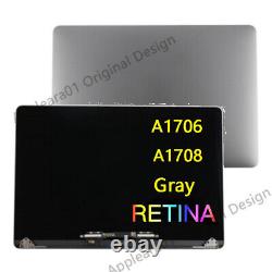 For Macbook Pro A1706 1708 13.3in LCD Display Screen Replacement 2016 2017 Gray
