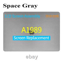 For Macbook Pro A1989 A2159 A2251 A2289 2020 LCD Screen Display Full Assembly