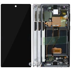 For Samsung Galaxy Note 10 10+ Plus LCD Replacement Screen Digitizer Frame OEM