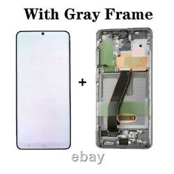 For Samsung Galaxy S20 G980 Full LCD Display Touch Screen Digitizer Frame (B)