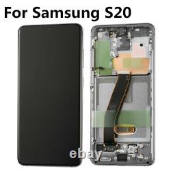 For Samsung Galaxy S20 G980 Full LCD Display Touch Screen Digitizer Frame OEM