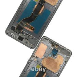 For Samsung Galaxy S20+ S20 Plus LCD Replacement Screen Digitizer +Frame DOT-A