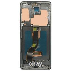 For Samsung S20+ S20 Plus LCD Display Screen Digitizer Replacement + Frame DOT-A