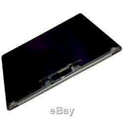 Full LCD Screen Display Assembly Space for Apple MacBook Pro 15 A1990 2018 Gray