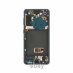 G991 LCD OLED Display w Frame for Samsung Galaxy S21 5G Phantom Gray