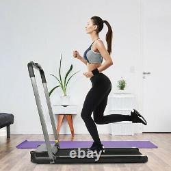 Gamma Fitness Foldable Treadmill, Electrical Running Machine 15 wide Tread Belt