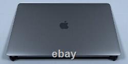Genuine Apple MacBook Pro 15 A1990 2018 Space Gray Complete Display LCD GRADE C