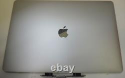 Genuine Apple MacBook Pro 15 LCD Screen Display 2018-2019 A1990 Silver GRADE C