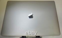 Genuine Apple MacBook Pro 15 LCD Screen Display 2018-2019 A1990 Silver GRADE C