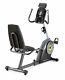 Gold's Gym GGEX61715 Cycle Trainer 400ri Recumbent Exercise Bike in Gray New