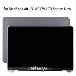 Gray For Apple MacBook Air 13 A2179 2020 EMC 3302 MWTK2 LCD Display Assembly