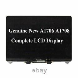 Gray For Apple MacBook Pro 13.3 A1706 2016 EMC 2017 MWTK2 LCD Display Assembly