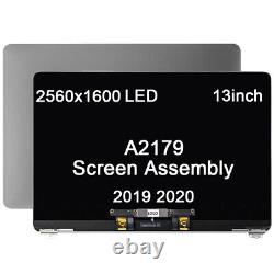 Gray LCD Display Screen Digitizer For Macbook Air 13 A2179 2020 2019 Replace