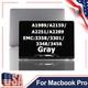 Gray LCD Screen Display+Top Cover Parts For Macbook Pro A1989/A2159/A2251/A2289