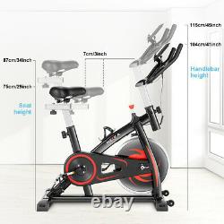 HEKA Stationary Exercise Bicycle Indoor Bike Cardio Health Cycling Home Fitness