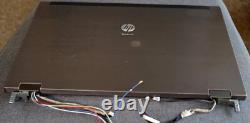 HP ELITEBOOK 8740W 17 DREAMCOLOR LCD SCREEN DISPLAY ASSEMBLY with Web Cam RARE