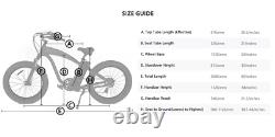 Hammer Electric Fat Bike withUSB Beach Snow Bicycle E-bike 48V 750W Grey/Blue UL