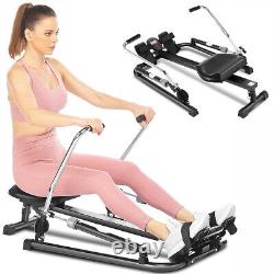 Hydraulic Rowing Machine Row Training Equipment 12 resistance levels Rower LCD