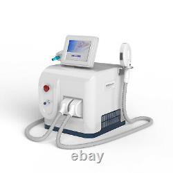 Ipl hair removal Q switched nd yag laser tattoo removal multi function machine
