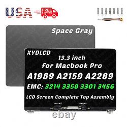 LCD Display Assembly Apple MacBook Pro Retina A1989 MV962LL/A MV972L/A MV982LL/A