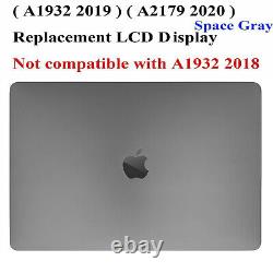 LCD Display For MacBook Air 13 Retina A1932 2019 MVFK2LL/A, MVFL2LL/A EMC 3184