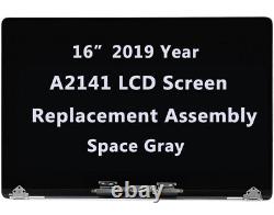 LCD Display Screen Assembly Replacement For MacBook Pro 16 2019 A2141 Space Gray