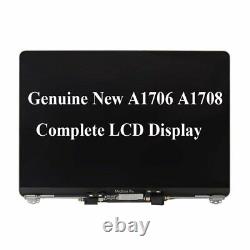 LCD Display Screen For Macbook Pro 13'' A1706 A1708 2016 2017 New Assembly Gray