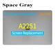 LCD Screen Assembly Display For Apple MacBook Pro 13 A2251 2020 EMC 3348 Gray