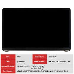 LCD Screen Display Assembly For MacBook Pro 13 A1706 A1708 2016 2017 EMC 3164