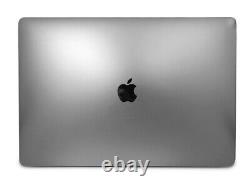 LCD Screen Display Assembly Gray 15 MacBook Pro Touch 2016 2017 A1707 Grade D