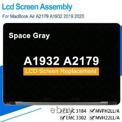 LCD Screen Display Assembly Space Gray For MacBook Air 13 A2179 A1932 2019 2020