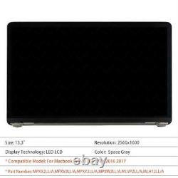 LCD Screen Display Assembly Space Gray For MacBook Pro 13 A1706 2016 2017 NEW